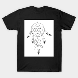 Dream catcher, traditional symbol of Native americans. T-Shirt